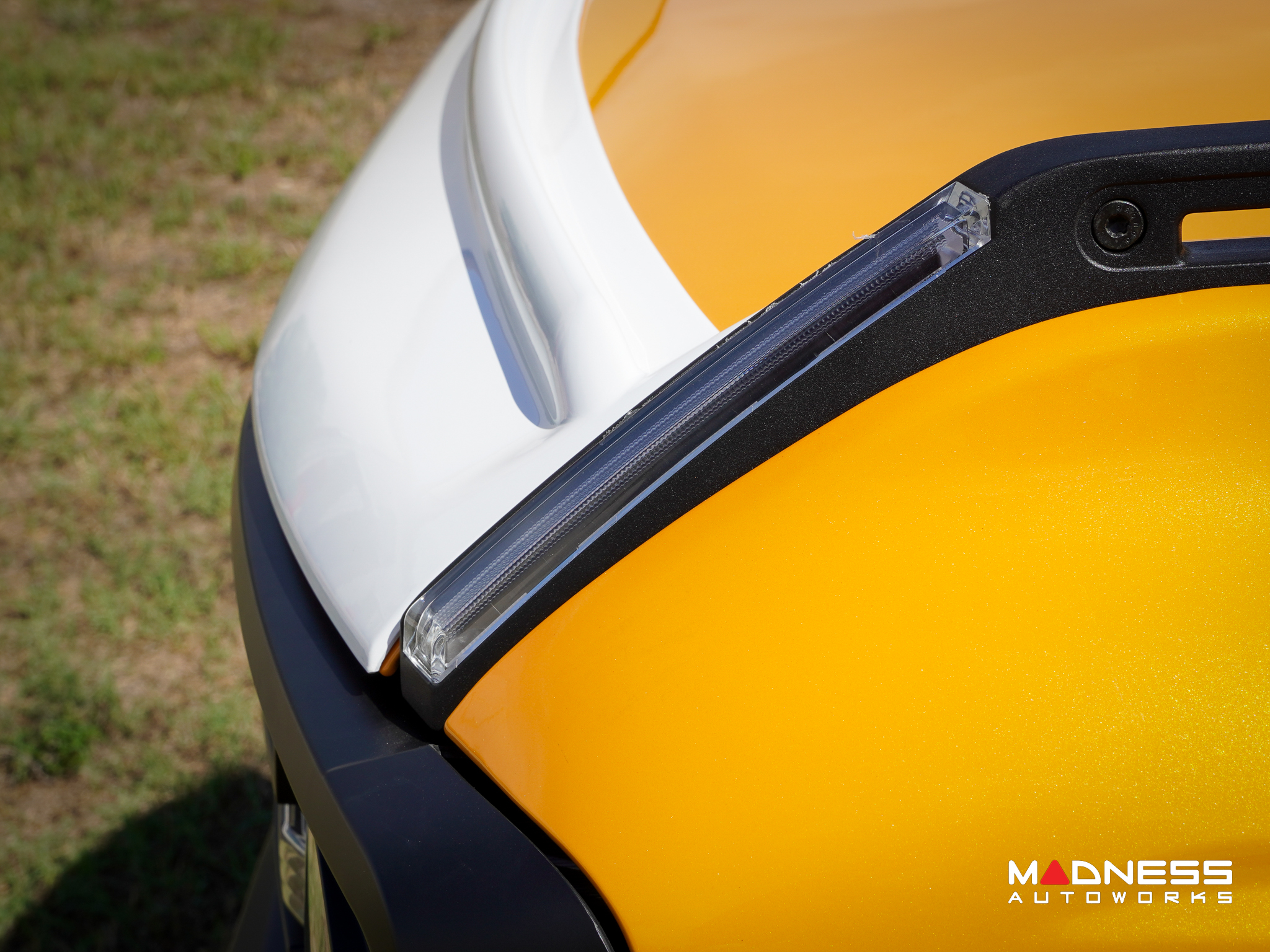 Ford Bronco Hood Deflector - Gloss White